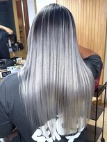 ブレイズヘアー(BLAZEhair)&nbsp;【至高の透明感】ホワイトバレイヤージュ×ブリーチ２回