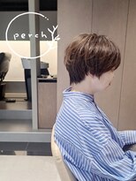 パーチ(perch) ヴィラロドラ白髪染めリタッチ×大人ショートスタイル