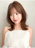 似合わせカットデジタルパーマ外ハネボブ結べるボブ夏モテ髪