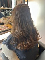 ツツミ TSUTSUMI 美容室&nbsp;スモーキーグレージュ/透明感カラー/インナーカラー