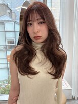 髪質改善/レイヤーカット 半個室 Senne竹下駅前【8月14日OPEN(予定)】 竹下レイヤーカット/グレージュ/ロングレイヤー/前髪顔まわり