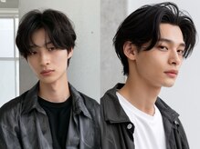 <韓国マッシュ×フェザーパーマで作る再現性STYLE>髪質,骨格に合わせた丁寧カウンセリング[天神/今泉/MEN'S