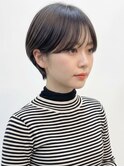 シースルーバング×横顔美人の大人上品ショート[Brat]
