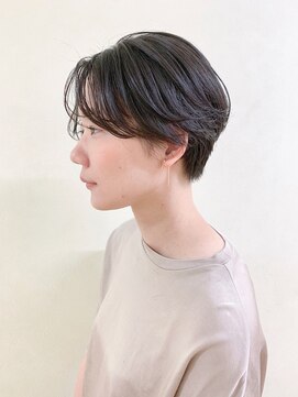 フェイバリットビューティシャルム(Favorite Beauty Charme) 耳かけハンサムショート大人ボブ/上大岡/学割U24