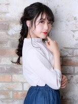 ビーピージェイズ 宇城店(BPJ'S) ラプンツェル風☆編みおろしアレンジ