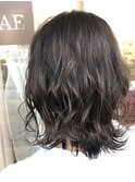 モテ髪♪アッシュグレージュ