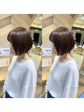 ネオリーブ モカ 川崎チネチッタ店(Neolive mocca) 20代30代40代大人可愛い小顔束感ボブ 川崎