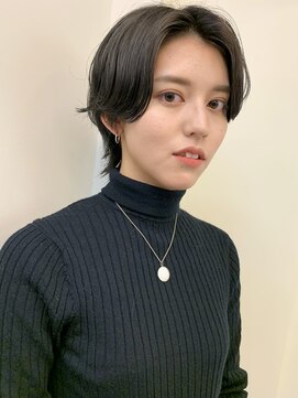 ラパンセヴェール(LA PENSEE VERT) 【LA PENSEN】センターパート × ショート