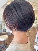 丸みボブ×モカショコラ