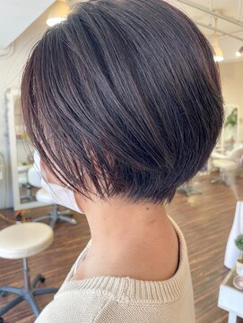 ティティーサッポロ(tity sapporo) 丸みボブ×モカショコラ