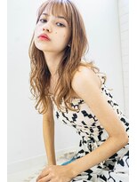 サングース(Sungoose)&nbsp;外国人風ロング＃マロンベージュAラインボブ