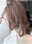 レイヤーカット_くびれヘアビタミンカラー_ba339281