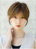 前髪あり大人ショート20代30代40代【AIN.表参道】川原大地