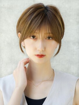 エインアンリー 表参道(AIN.ANLY.) 前髪あり大人ショート20代30代40代【AIN.表参道】川原大地