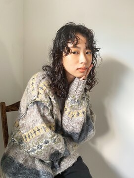 テトヘアー(teto hair) ミディアムパーマ　スパイラルパーマ