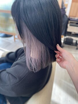 アドラーブル 長岡リップス旭岡店(adorable) 透明感ホワイトラベンダーカラー 10代20代