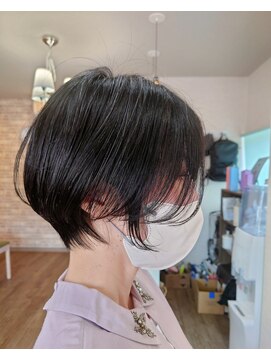 ミエル(miel) 【hair design miel】大人ショートボブ