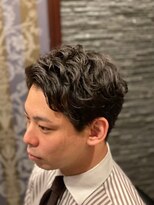 ヒロギンザ 青山店(HIRO GINZA) マッシュスパイラル/ハイライト/ツーブロマッシュ/束感/波巻き
