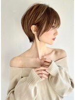 ショート/ボブ/レイヤーカット/グレーベージュ/髪質改善[池袋]