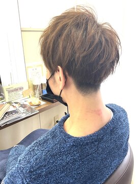 コアフィールフィス(COIFFURE fils) 【見附　今町】爽やか束感ショート