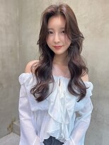 ロイジー(roijir)&nbsp;表参道 roijir ラベンダーグレージュ×センターパート