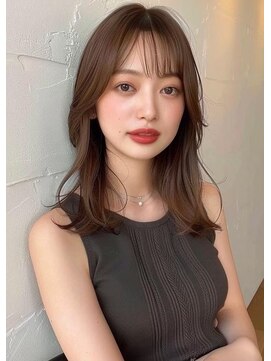 ライズ ネックス ザ サロン 渋谷(LIZE nex the salon) 小顔レイヤーカット[#渋谷#髪質改善カラー#レイヤーカット]