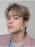 韓国センターパートコンマバングカルマパーマニュアンスパーマ