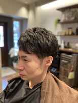 ホリミヤ(HORIMIYA) メンズショートパーマ