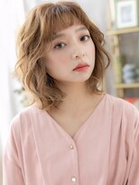 カバーヘア ブリス 川口(COVER HAIR bliss)&nbsp;大人かわいいぱっつん前髪ひし形小顔ボブディc5川口20代30代40代