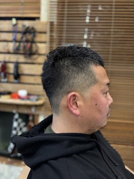 メンズヘア ササキ(sasaki) フェザーバックスキンフェード