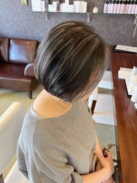 浪漫館 アールズコート(R's Court) アッシュグレーハイライト@伊達　2/1