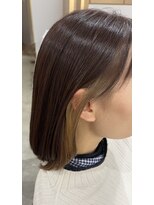 ラメル(RAMEL)&nbsp;コントラストあり、イヤリングカラー＋BOB