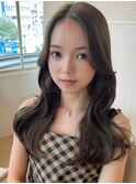 2wayバング 韓国前髪 シースルー ミディアム ヨシンモリ ☆