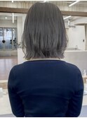 ブリーチなしダブルカラーミディアムボブ20代30代40代夏カラー