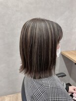 ノアル 大宮店(NOAHL)&nbsp;白髪ぼかし/ハイライトカラー/カラー/透明感/ハイライト/上尾