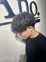 アノ(Ano.)&nbsp;マッシュ×波巻きパーマ