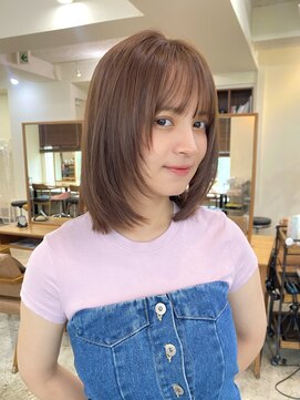 ガーデン 渋谷(GARDEN) 顔周りカット 似合わせ レイヤー 前髪