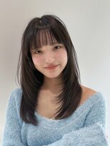 パルス ヨコハマ(PULSE yokohama)&nbsp;小顔顔まわりカットウルフミディアムレイヤー