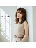 顔周りレイヤーカット