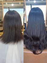 アンククロス 表参道(ANKH CROSS)&nbsp;【ビフォーアフター】シールエクステ/ナチュラルブラウン