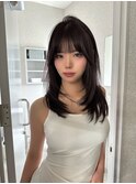 天神大名レイヤーカットデザインカラーブリーチハイトーン