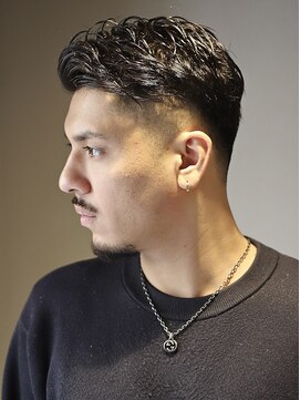 ポルテオム(PORTE HOMME) 【ポルテオム】フェードカットバーバースタイルツーブロック