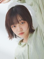 エトル バイ コムマティス 恵比寿駅前店(etre by comme Matisse)&nbsp;小顔カット×透明感カラー[恵比寿駅/髪質改善/オリーブグレー]