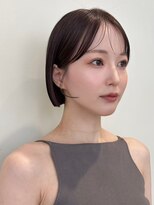 ノイ 銀座(noi)&nbsp;顔周りレイヤーカットグレージュカラーくびれボブショートカット