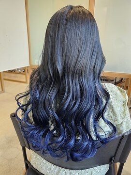 ケースタイルシェノン(K-STYLE CHAINON) アクアマリンバレイヤージュ