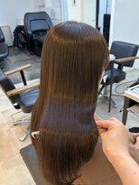 アルメリア 池袋(Arumeria)&nbsp;ショコラブラウンモカベージュ艶髪レイヤーカット20代30代