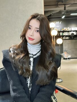 ザシェノンウメダ(THA CHAINON UMEDA) 心斎橋/着物ヘア/大人ガーリー/ダークアッシュ/似合わせカット