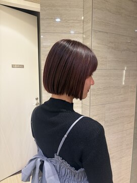 フェイス 大船(FACE) ボブ × 暖色カラー /コノミ.大船