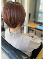 オーブ ヘアー ミル 八戸店(AUBE HAIR mill)&nbsp;ショートボブ×ピンクカラー☆