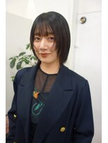 キー(kii)&nbsp;顔まわりレイヤー/レイヤーカット/ウルフカット